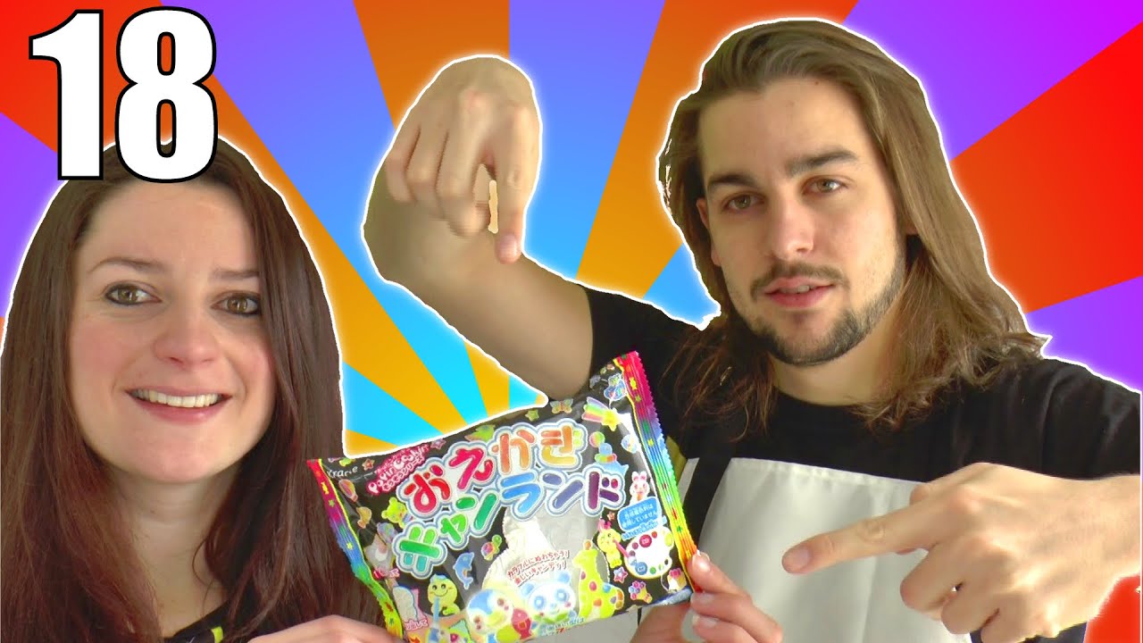 [Sweet Maker #18] PEINTURE SUR BONBON | Fabrication Bonbons Japonais KIT KRACIE Candysan !