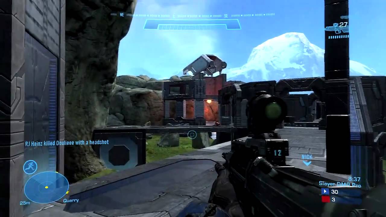 Hysteria (An MLG Pro) :: Halo: Reach Perfection - Slayer DMR Pro on Asylum