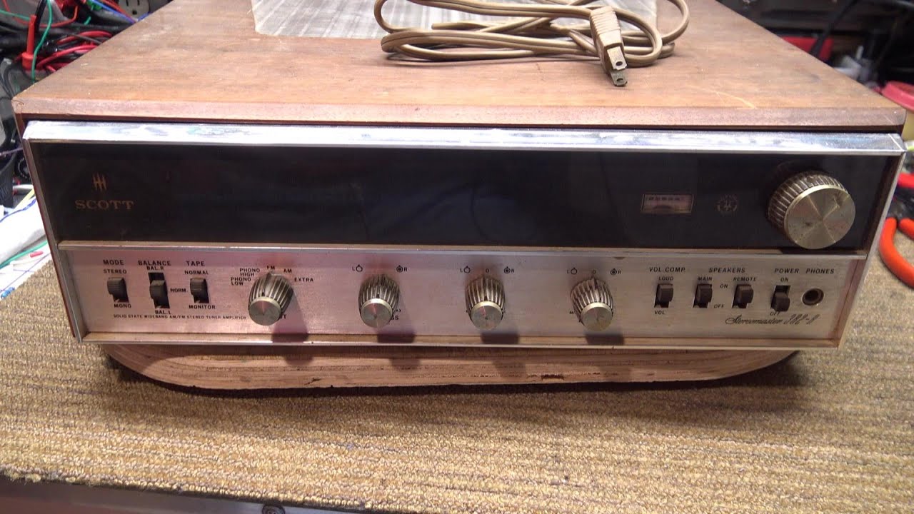 HH Scott 382b Stereo Receiver