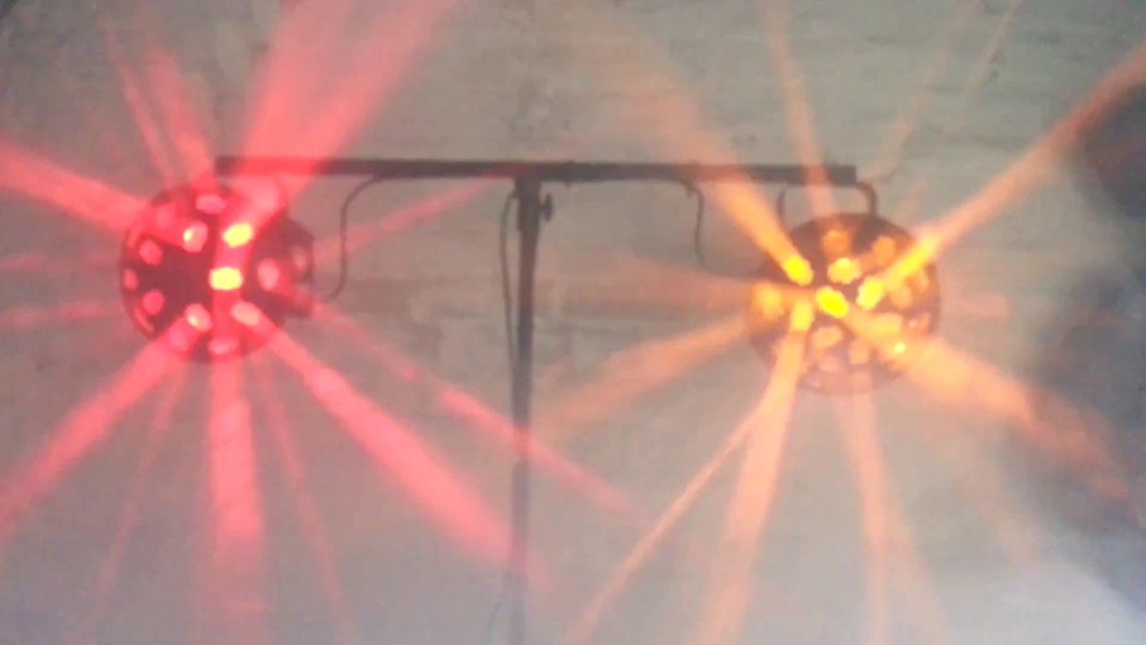 ADJ Vertigo Tri vs ADJ Vertigo Hex beam test