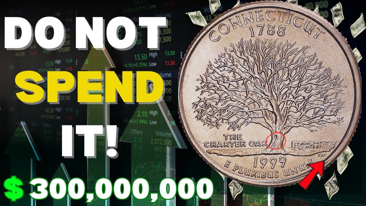Top 5 Most Sought-After U.S. State Quarter Dollar Coins Worth Big Money!