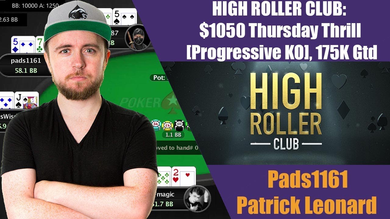 HighLight FINAL TABLE $1050 Thursday Thrill, pads1161, cal42688