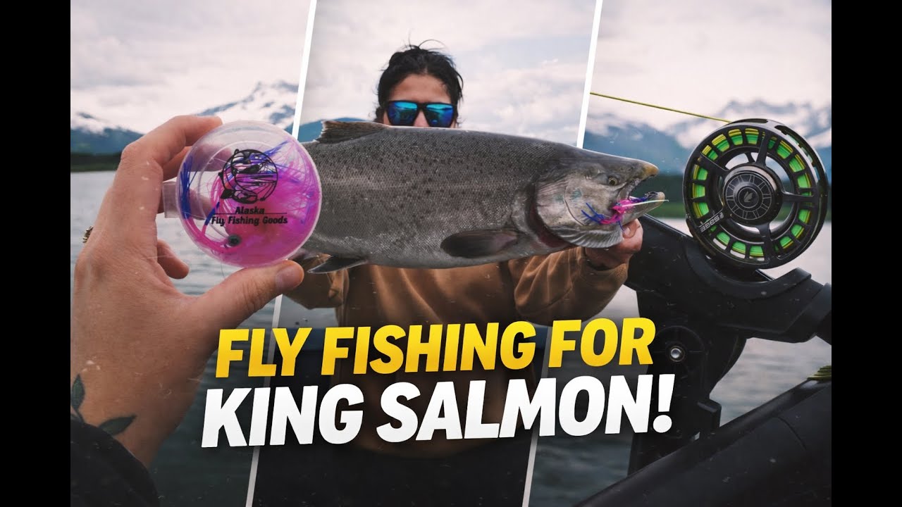 Fly Fishing for king salmon