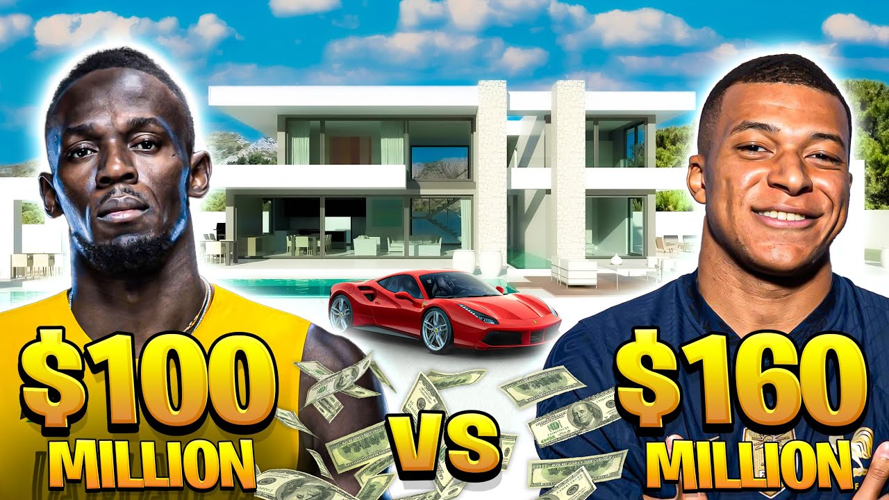 Kylian Mbappe VS Usain Bolt - LIFESTYLE WAR