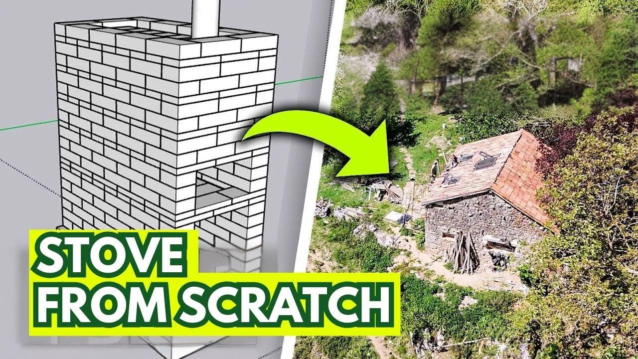 #48 🔥 Building a Russian Stove in a 150-Year-Old Stone Cabin!