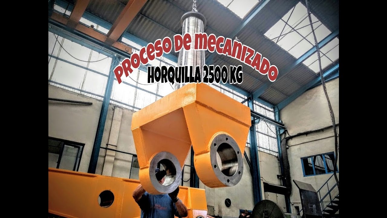 Proceso de mecanizado de una horquilla...(Mechanization of a fork)
