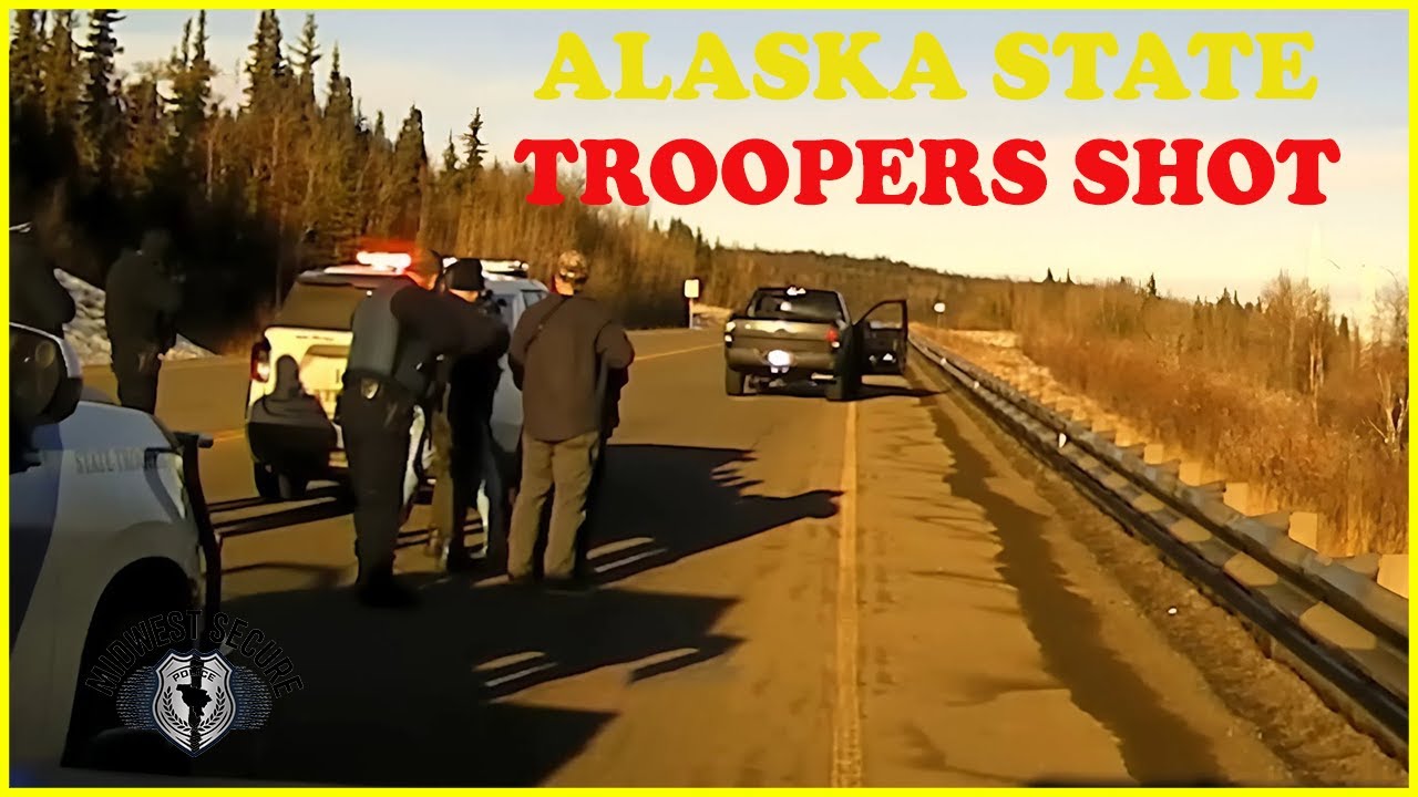 Alaska State Troopers Shot At During Intense Vehicle Pursuit