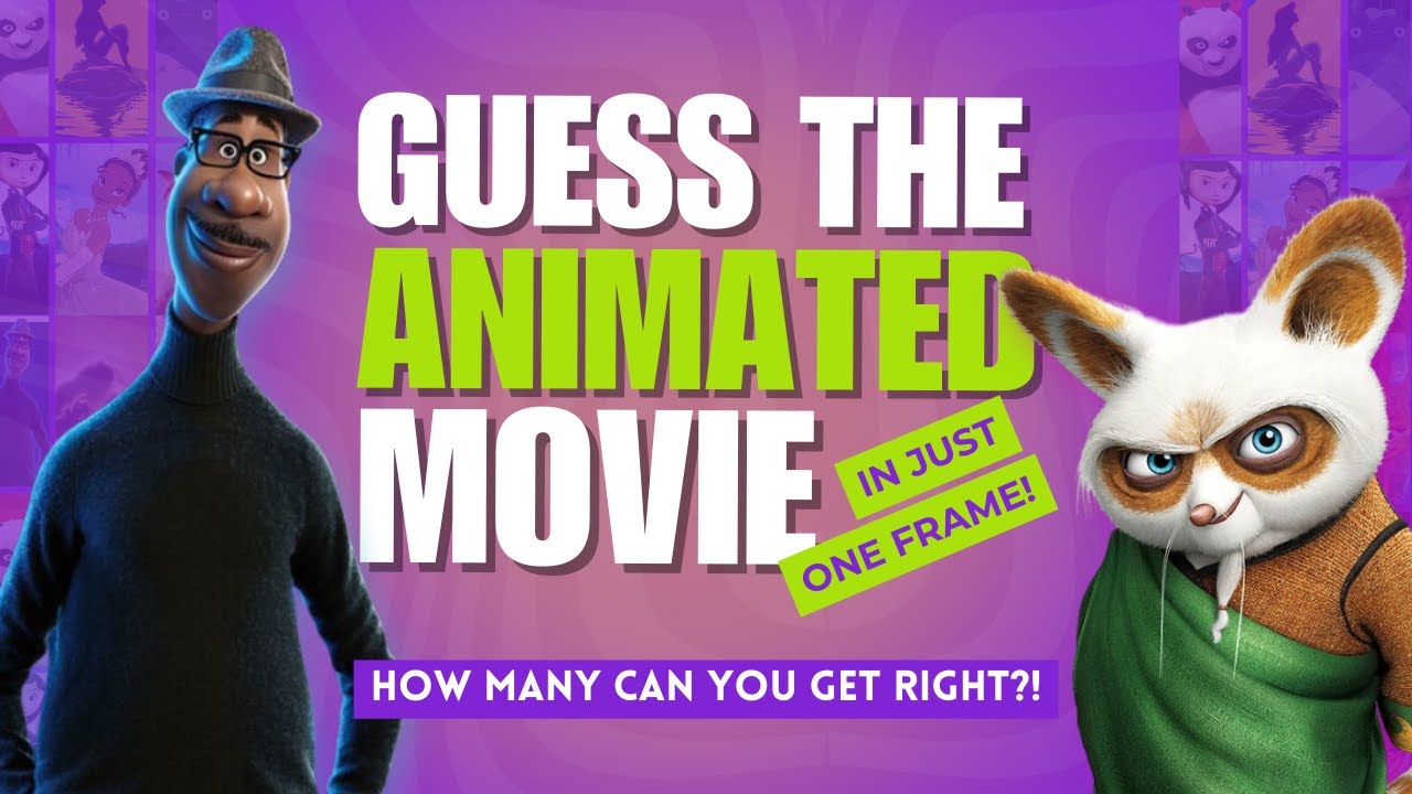 Can You Guess the Animated Movie by ONE Frame? 50 movies quiz! 🎥✨
