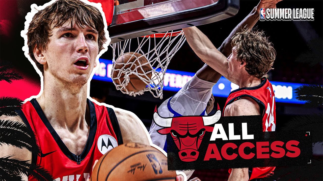 All-Access: Matas Buzelis opens Summer League with a bang in Vegas | Chicago Bulls | NBA