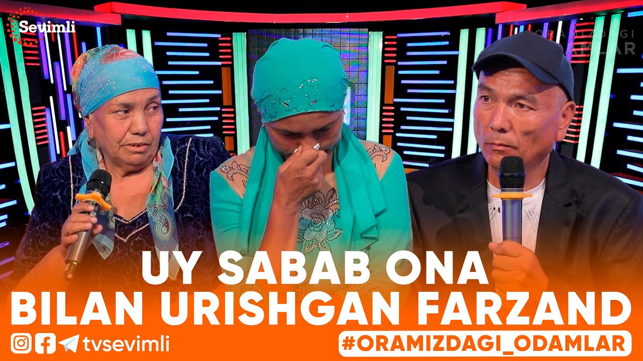 ORAMIZDAGI ODAMLAR -UY SABAB ONA BILAN URISHGAN FARZAND