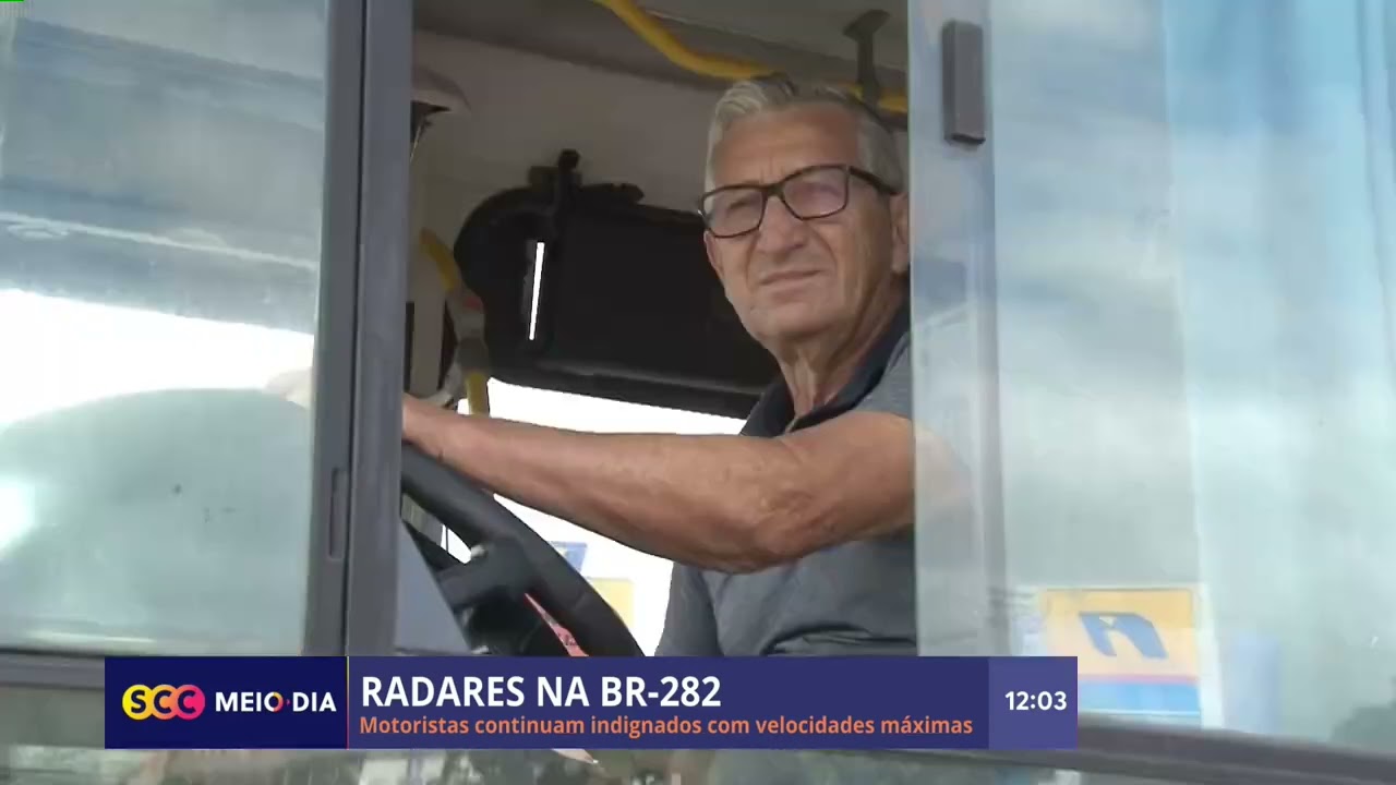 Motoristas reclamam de radares instalados na BR-282