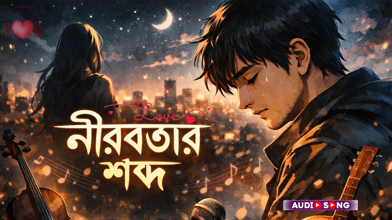 নীরবতার শব্দ | Emotional Bangla Song | Original AI Music | Sad Love Song