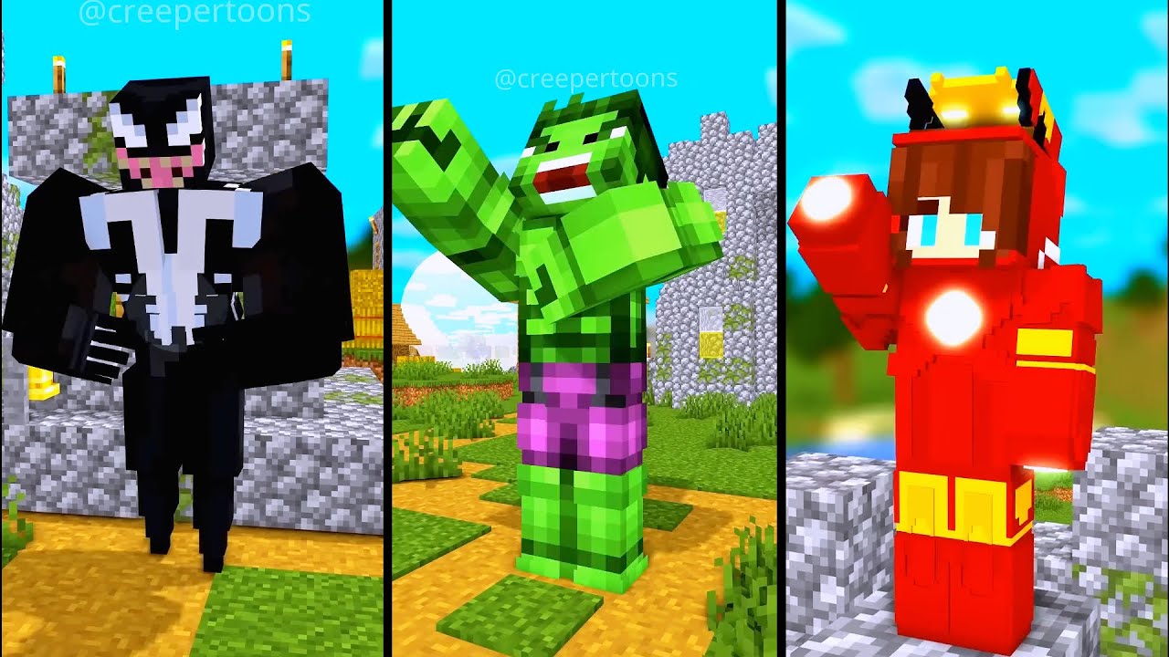 Minecraft - JJ and Mikey, Sister Evolution  | Tiny Craft