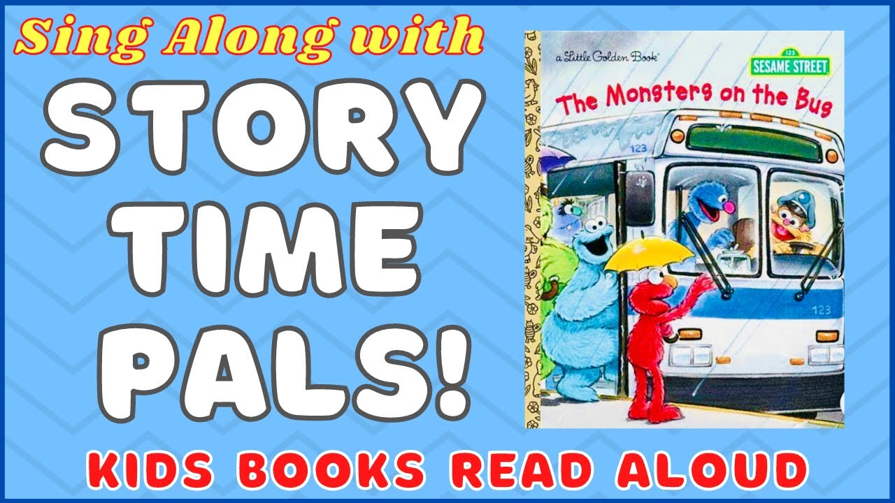 🎶📚Kids Books Sing-Along | Sesame Street Read Aloud | Story Time Pals