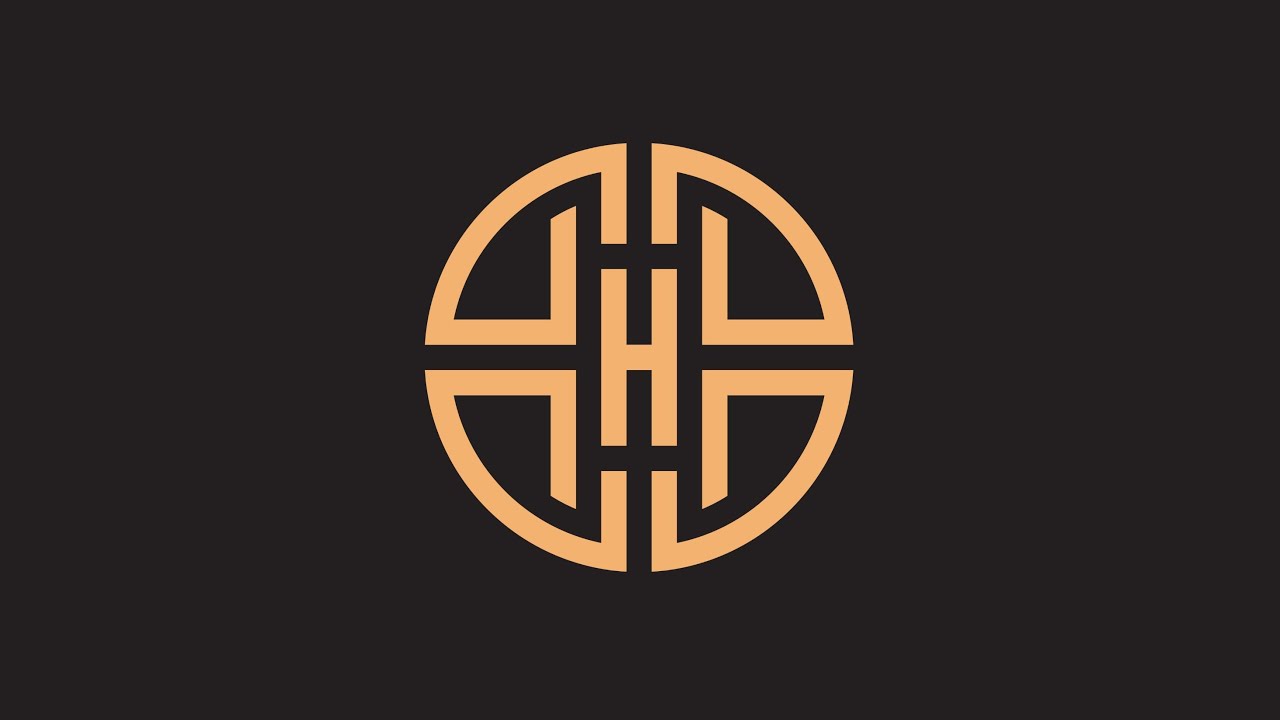 Professional H Letter Logo Design | Adobe Illustrator Tutorials | Graphic Hunters