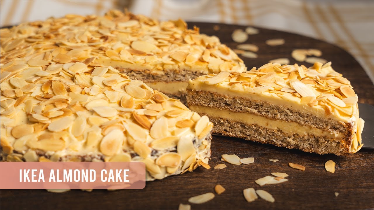 How To Make 🇸🇪IKEA’s Almond Flour Cake: A Gluten Free Dessert