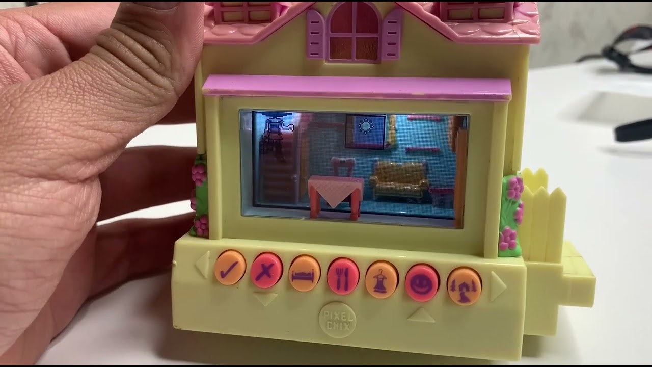 Pixel Chix House Cottage Interactive Toy 2005 Mattel H8330 - Working  *RARE