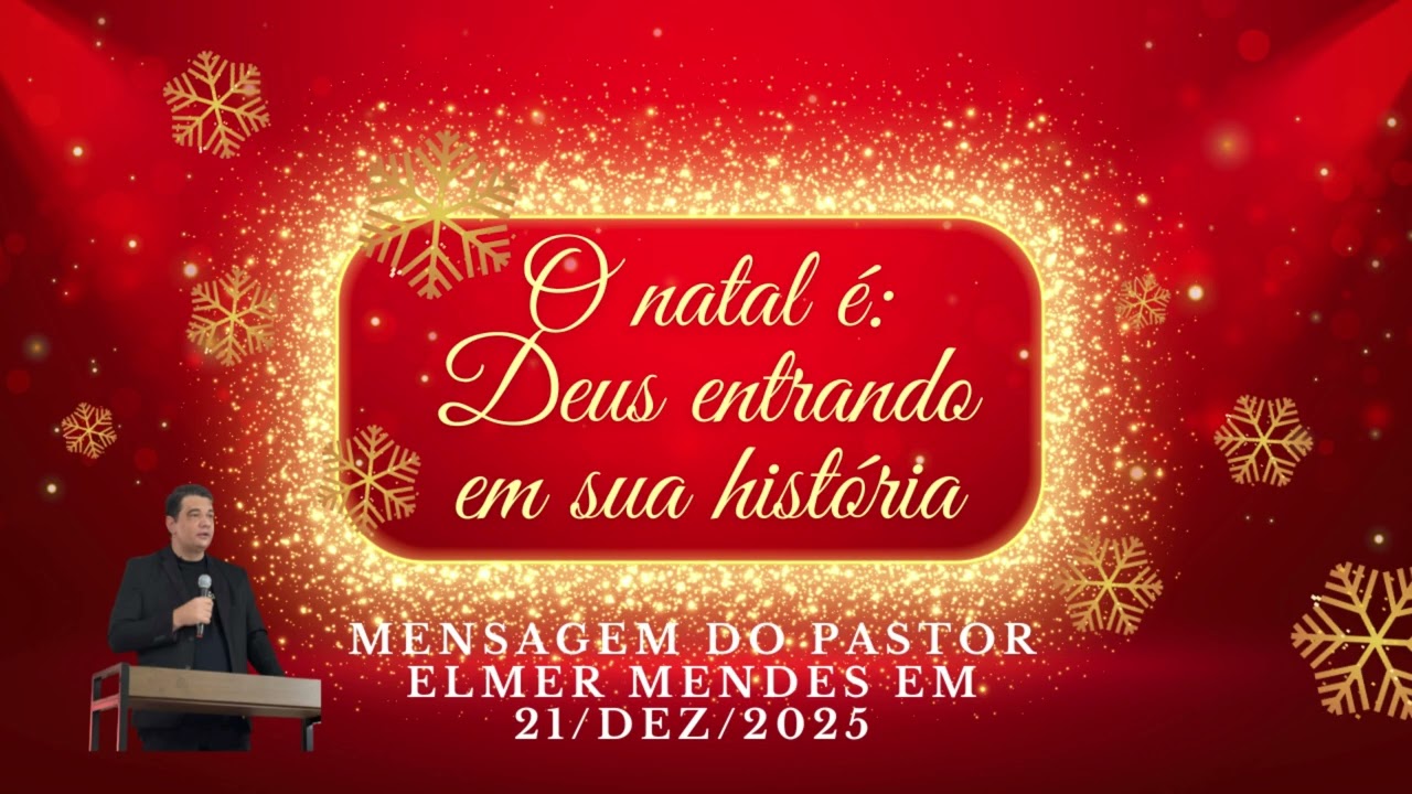 O natal é: Deus entrando em nossa história