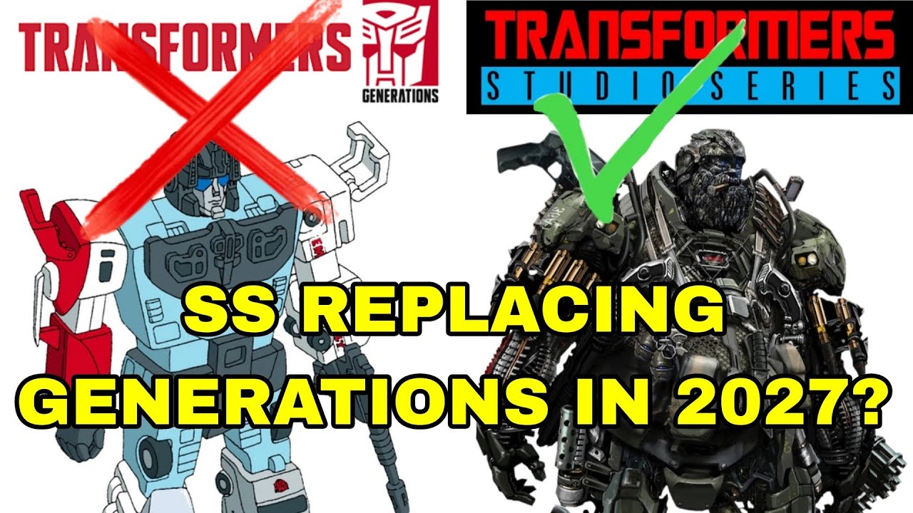 Серия Studio Series захватывает рынок, завершая линейку Generations к 2027 году!?!?!