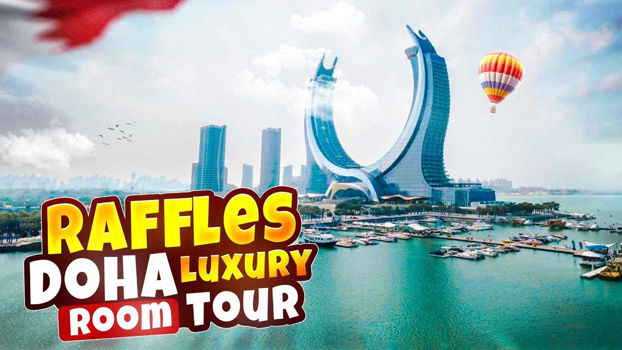 We stayed at Raffles Doha