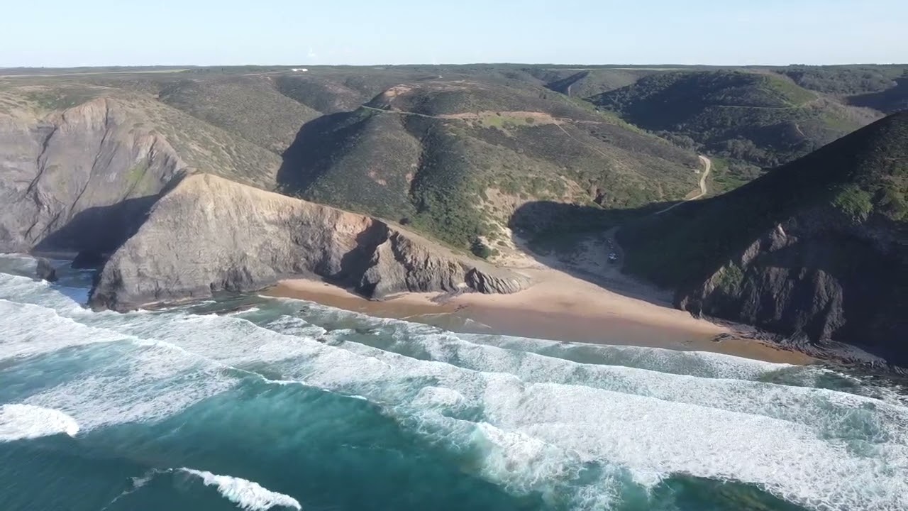 Portugal - Drone - Praia da Barriga