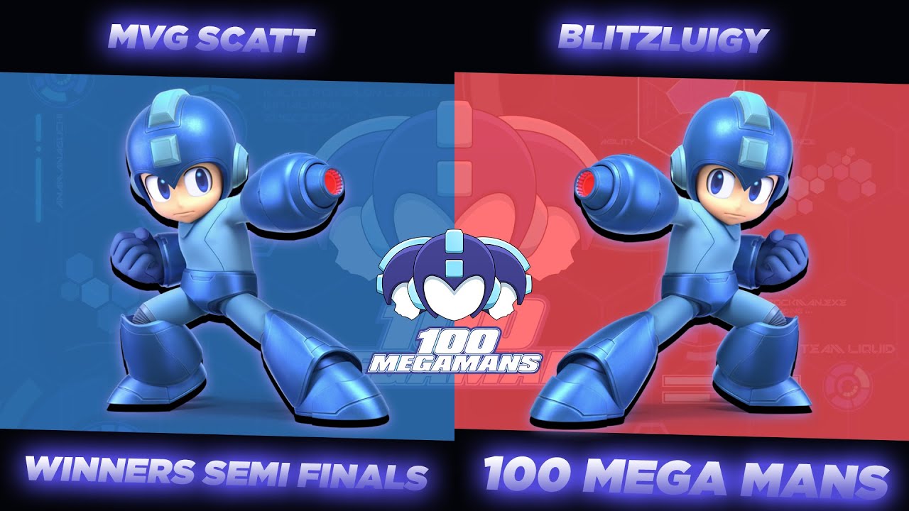 MVG ScAtt vs BlitzLuigi  \\ Winners Semi Final \\ 100 Mega Mans \\ SSBU