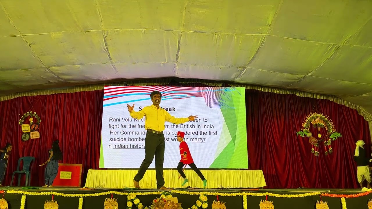 Tamilnadu Freedom Fighters Skit -  Kuhan & Team
