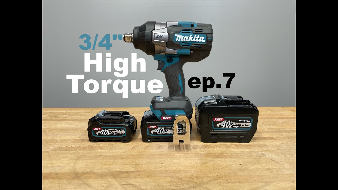 Makita XGT 4‑Speed High‑Torque 3/4 inch Drive Impact Wrench Friction Ring | GWT01 | ep. 7
