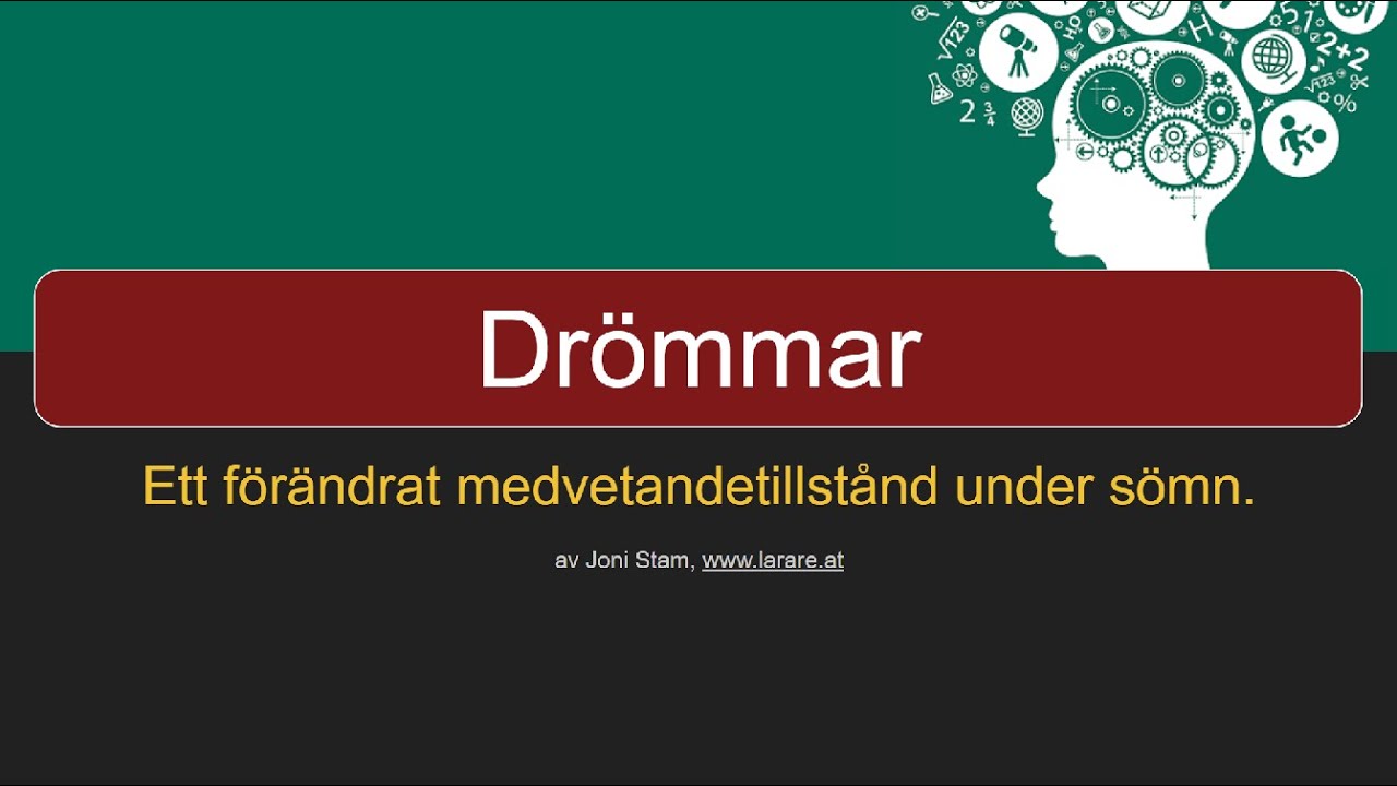 Webblektion: drömmar