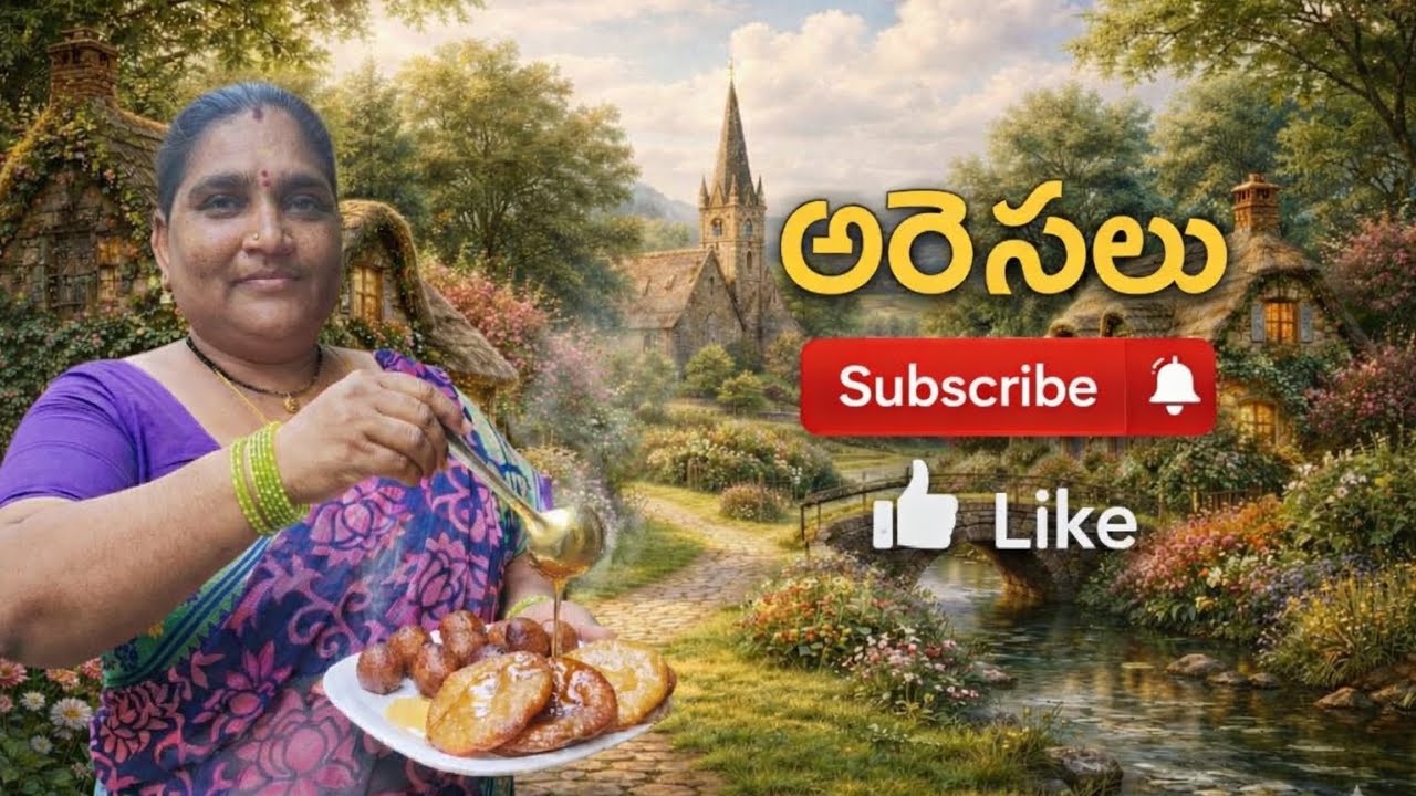 😋 అమ్మ చేతి అరిసెలు – పండగల స్పెషల్ స్వీట్