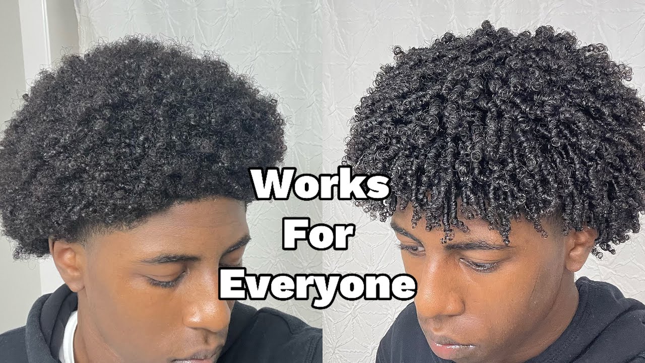 Unlock Your Natural Curl Pattern (Afro To Curls)