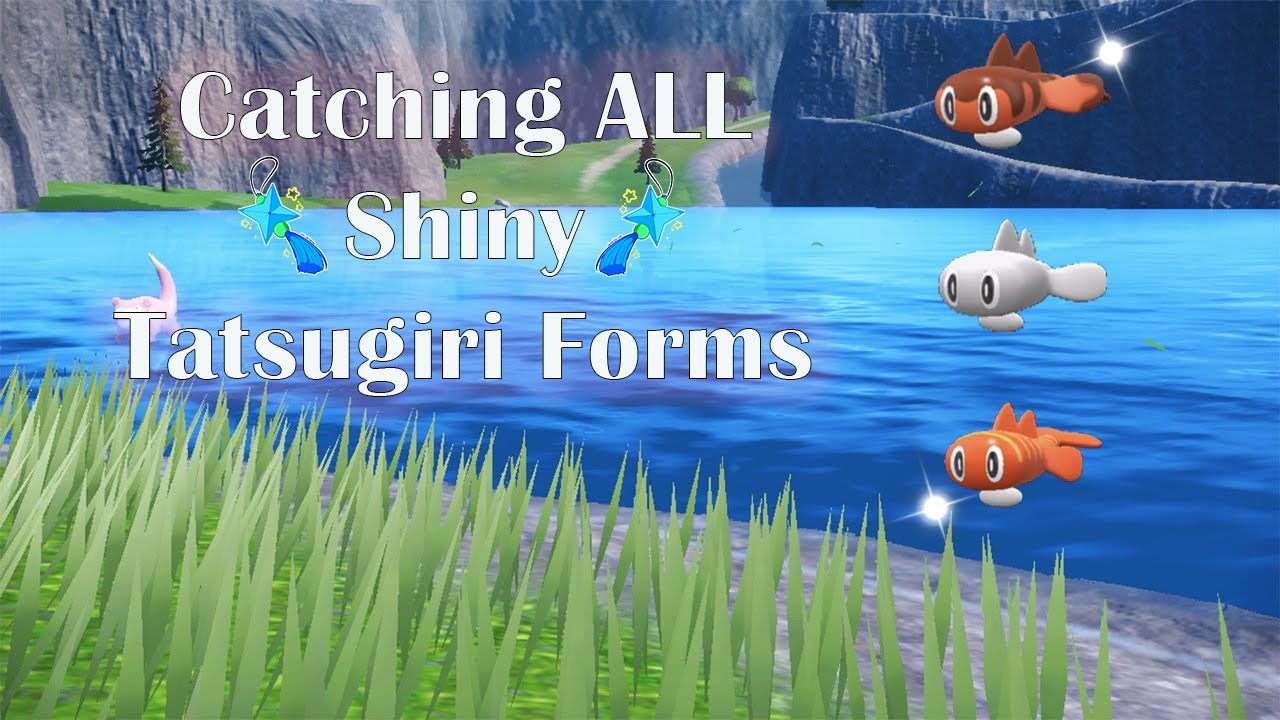 Catching ALL Shiny Tatsugiri Forms! (Pokémon Scarlet and Violet)