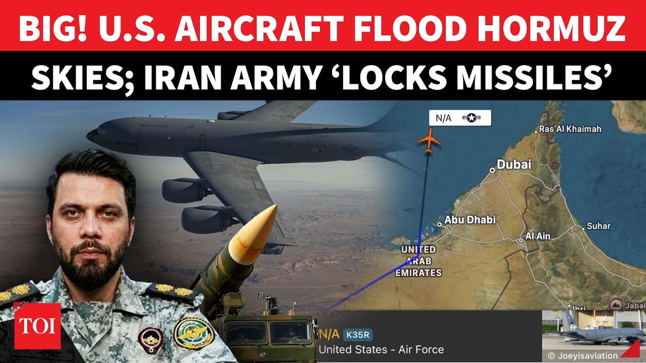 Trump Military &lsquo;Caught&rsquo; SPYING On Iran; US Aircraft Hover Over Hormuz Strait; IRGC&rsquo;s SHOCK WARNING