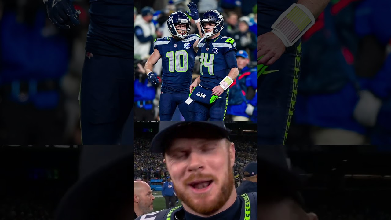 Sam Darnold speaks after  becoming NFC Champions and reaching his first Super Bowl! 