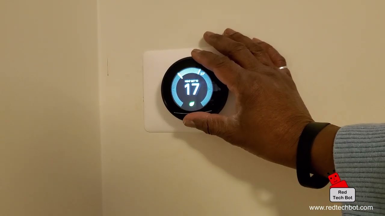 How to Remove Your NEST Thermostat From Its Wall Enclosure