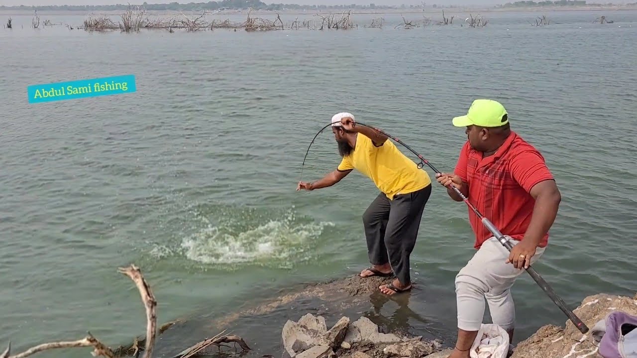 Best SINGLE hook fishing|Fisher Man Catching BIG ROHUFISHES in river|Best hook fishing in Rohufishes