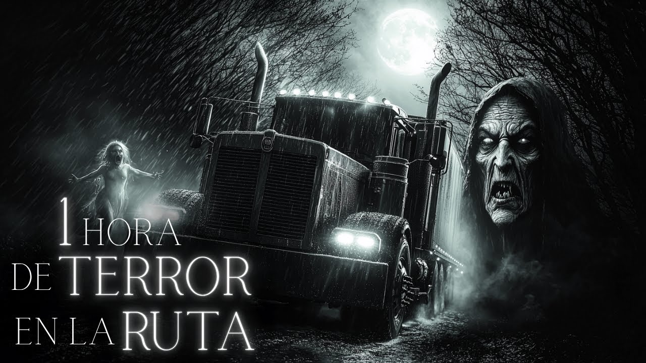 Recopilación 1hr 13 HISTORIAS de TERROR de CAMIONEROS que DESAPARECIERON