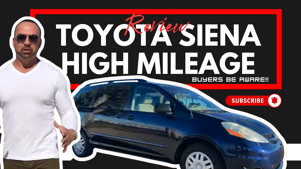 Обзор Toyota Sienna с большим пробегом — будьте осторожны при покупке!