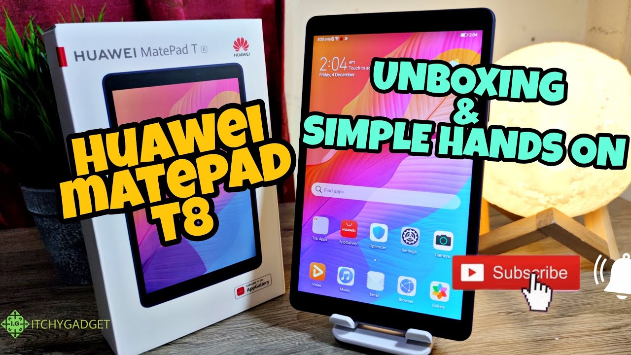 [Unboxing]&[Simple Hands] Tablet Murah tapi Premium Huawei Matepad T8 Malaysia