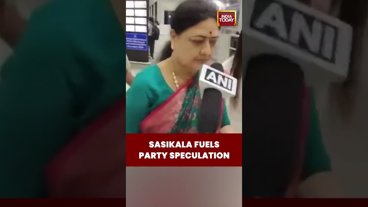 Sasikala Fuels Party Speculation | &lsquo;Good News&rsquo; Hint Sparks Tamil Nadu Buzz