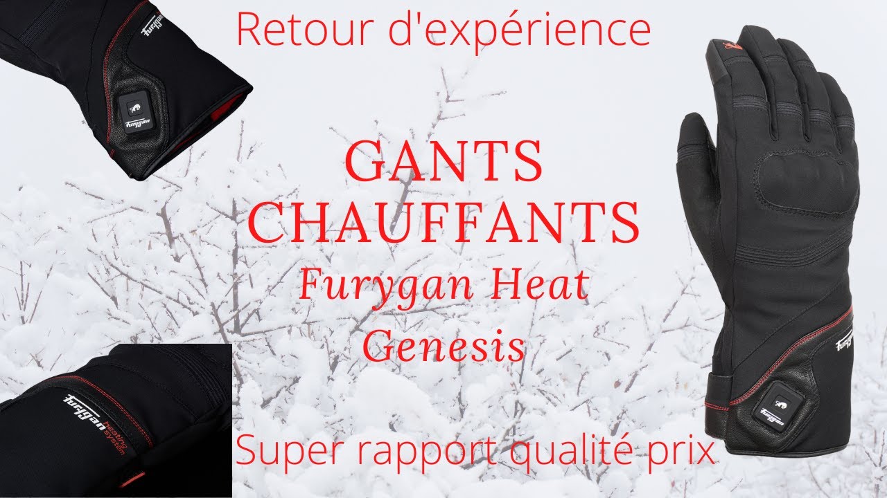 Перчатки с подогревом Furygan Heat Genesis: отзывы