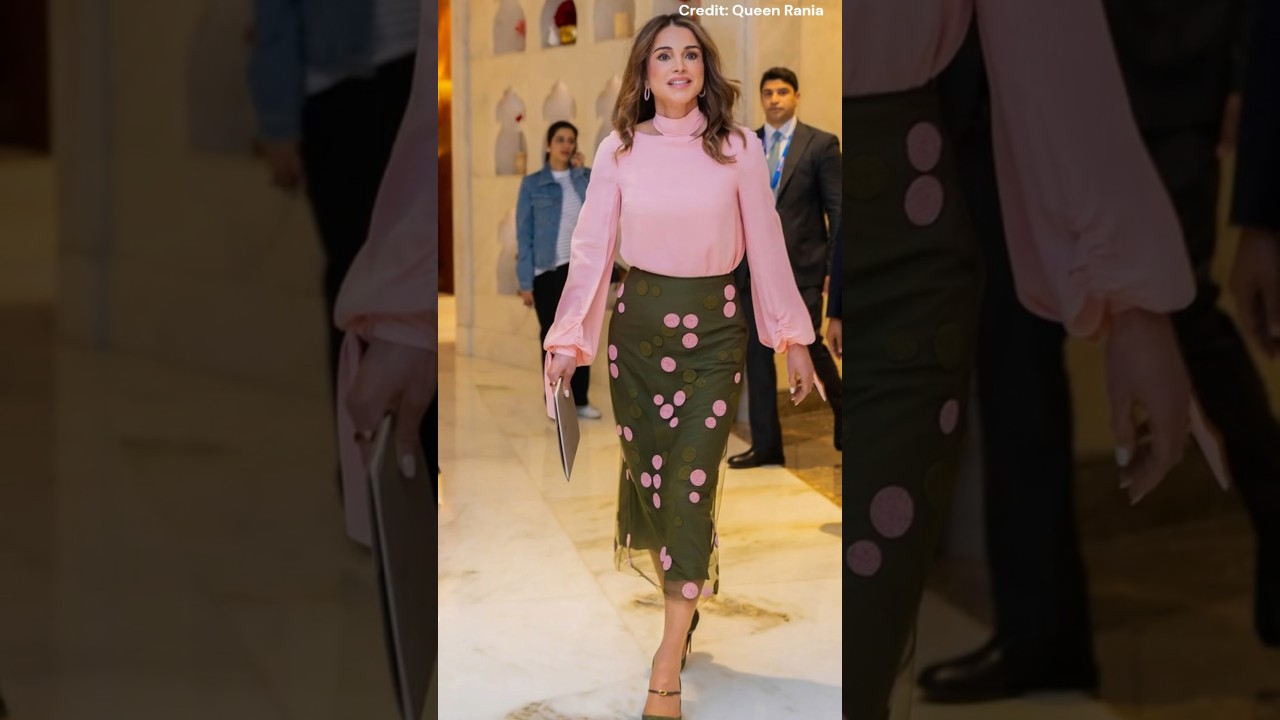 Queen Rania&rsquo;s India Visit 2026, Every Stunning Outfit Revealed #royals #style