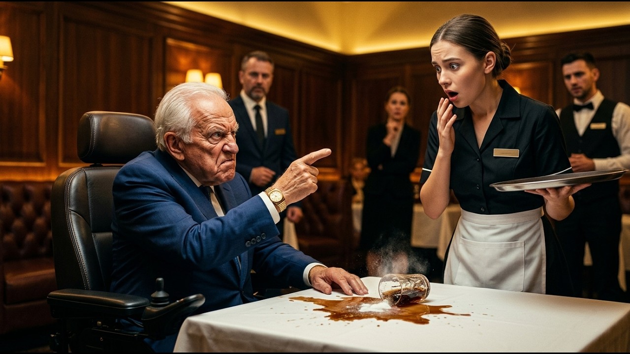 Миллиардер унизил официантку… но через секунду она сказала то, что заставило весь ресторан замереть