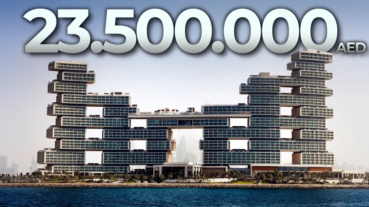 Inside Dubai's Royal Atlantis 2-Bedroom Apartment with FULL sea Views