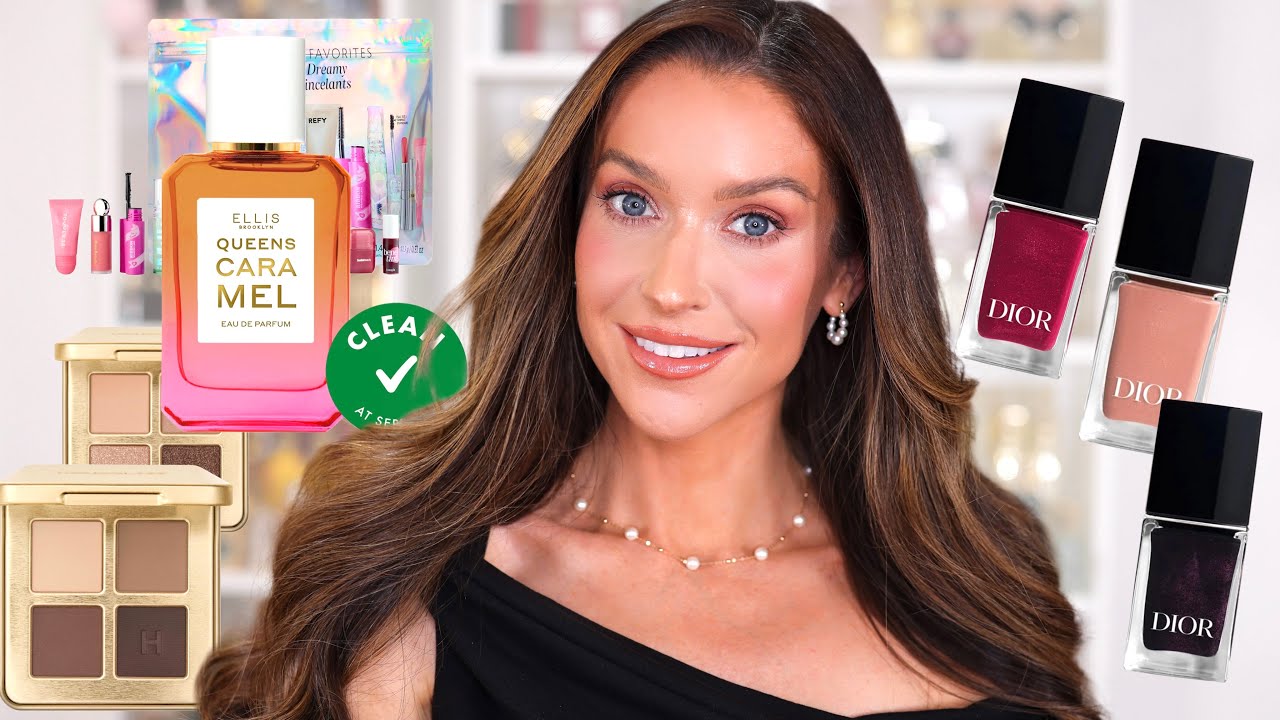NEW LUXURY BEAUTY HAUL! DIOR FALL, HOURGLASS EYESHADOW PALETTES, QUEENS CARAMEL & MORE!