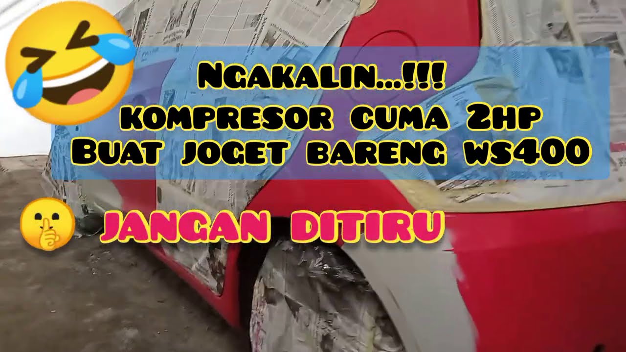 NGAKALIN..JGN DITIRU..INI SESAT..!! 👻 KOMPRESOR 2hp KASIH MAKAN MONSTER ANGIN [TEST] SUPERNOVA Ws400