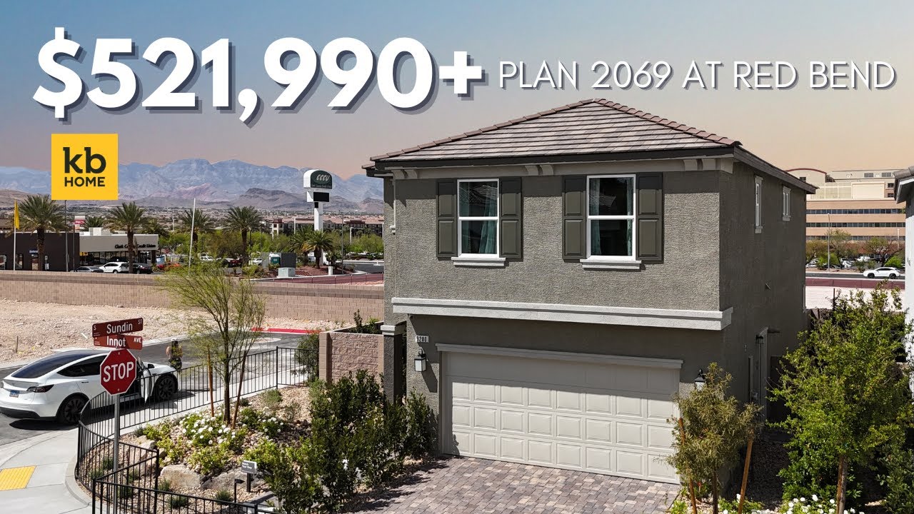 KB Home Plan 2069 Tour | New Construction Home in Southwest Las Vegas Starting at $521,990!