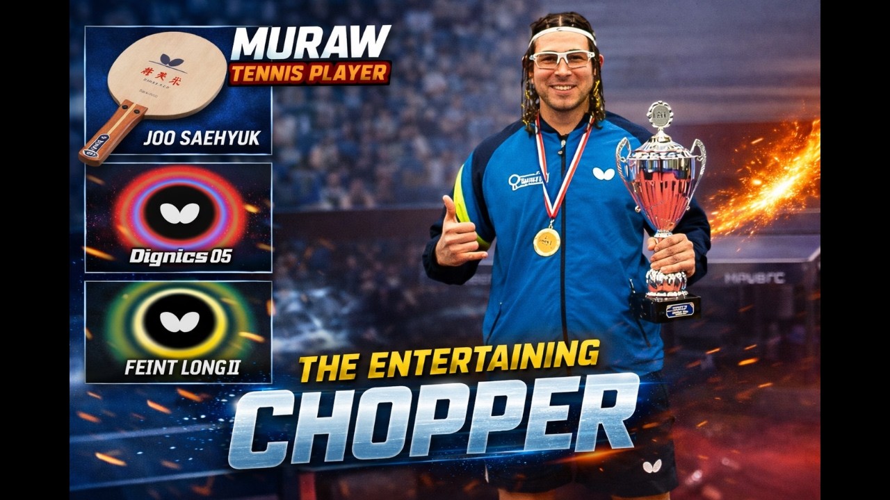 The Most Entertaining Long Pips Chopper | Muraw – Equipment & Playstyle #longpips #chopper