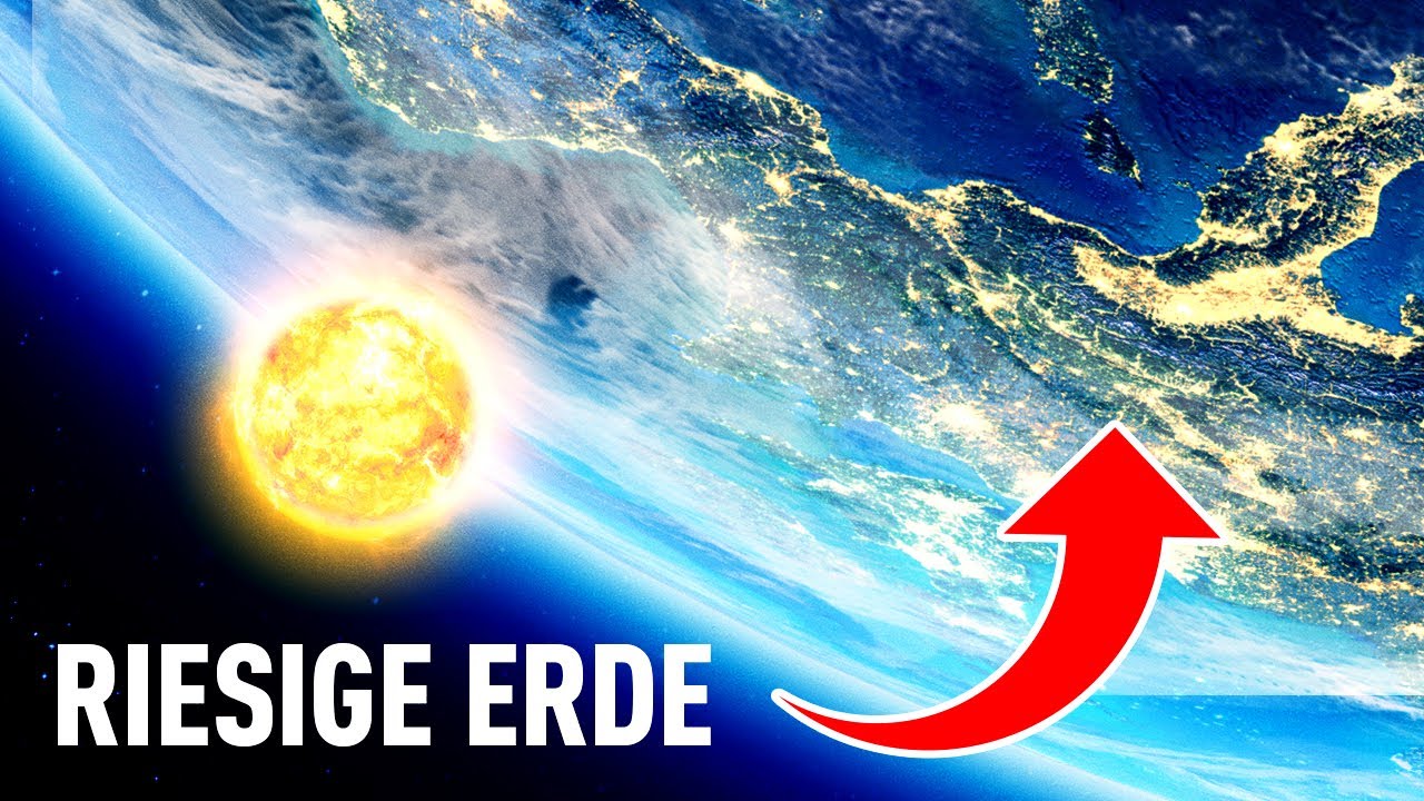 Was wäre, wenn die Erde plötzlich 100 Mal größer wäre