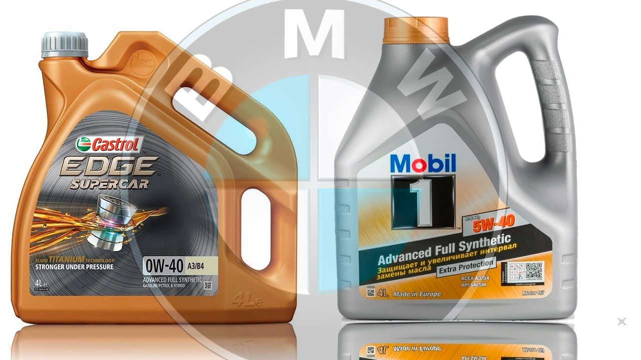 Castrol Edge Supercars и Mobil 1 FS x1 против мотора BMW, который уничтожил Motul